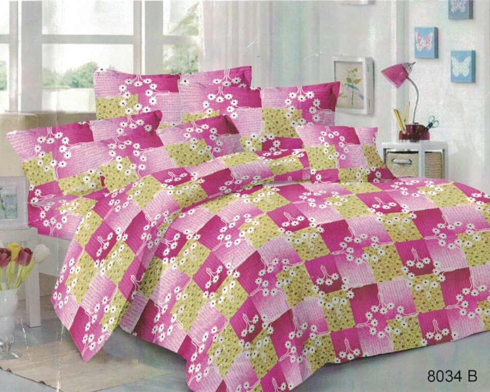 Bed Sheet with Pillow cover (Marrine)